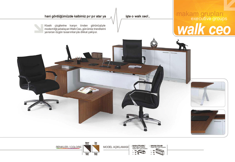 Walk Ceo Ofis Mobilyası